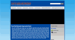 Desktop Screenshot of javarakindo.com