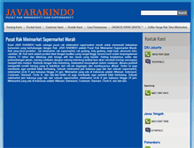 Tablet Screenshot of javarakindo.com